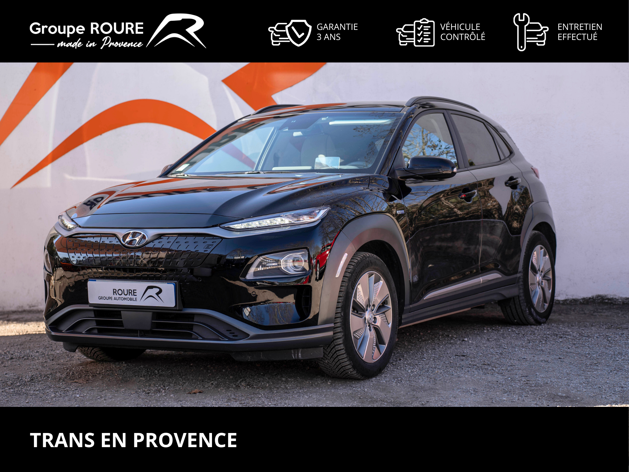 HYUNDAI-KONA-Kona Electrique 64 kWh - 204 ch-Executive-22990-37410-roure-automobiles