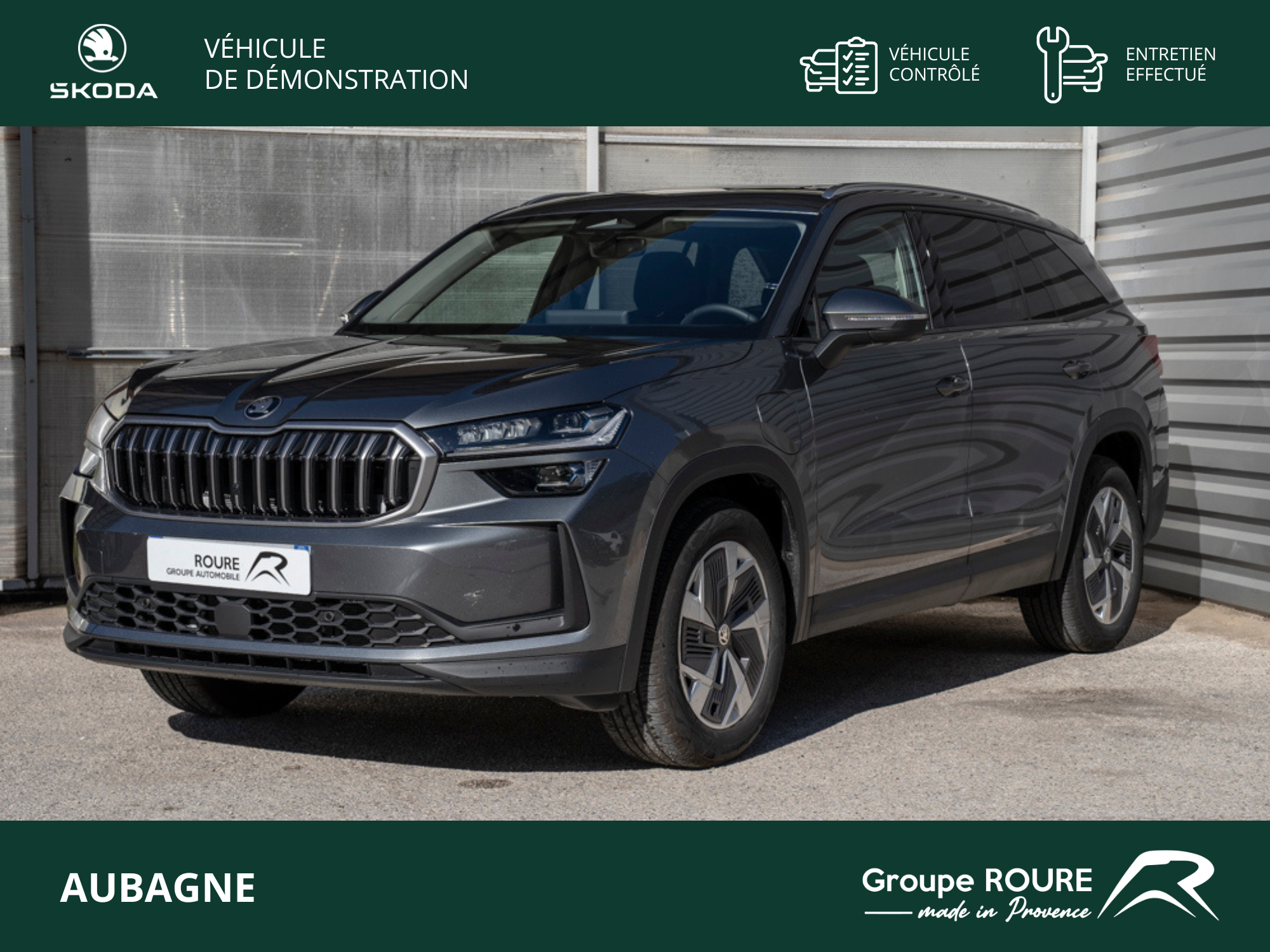 SKODA-KODIAQ II-Kodiaq 1.5 TSI 204 ch Hybride Rechargeable PHEV DSG6 5pl-Selection-49890-7000-roure-automobiles