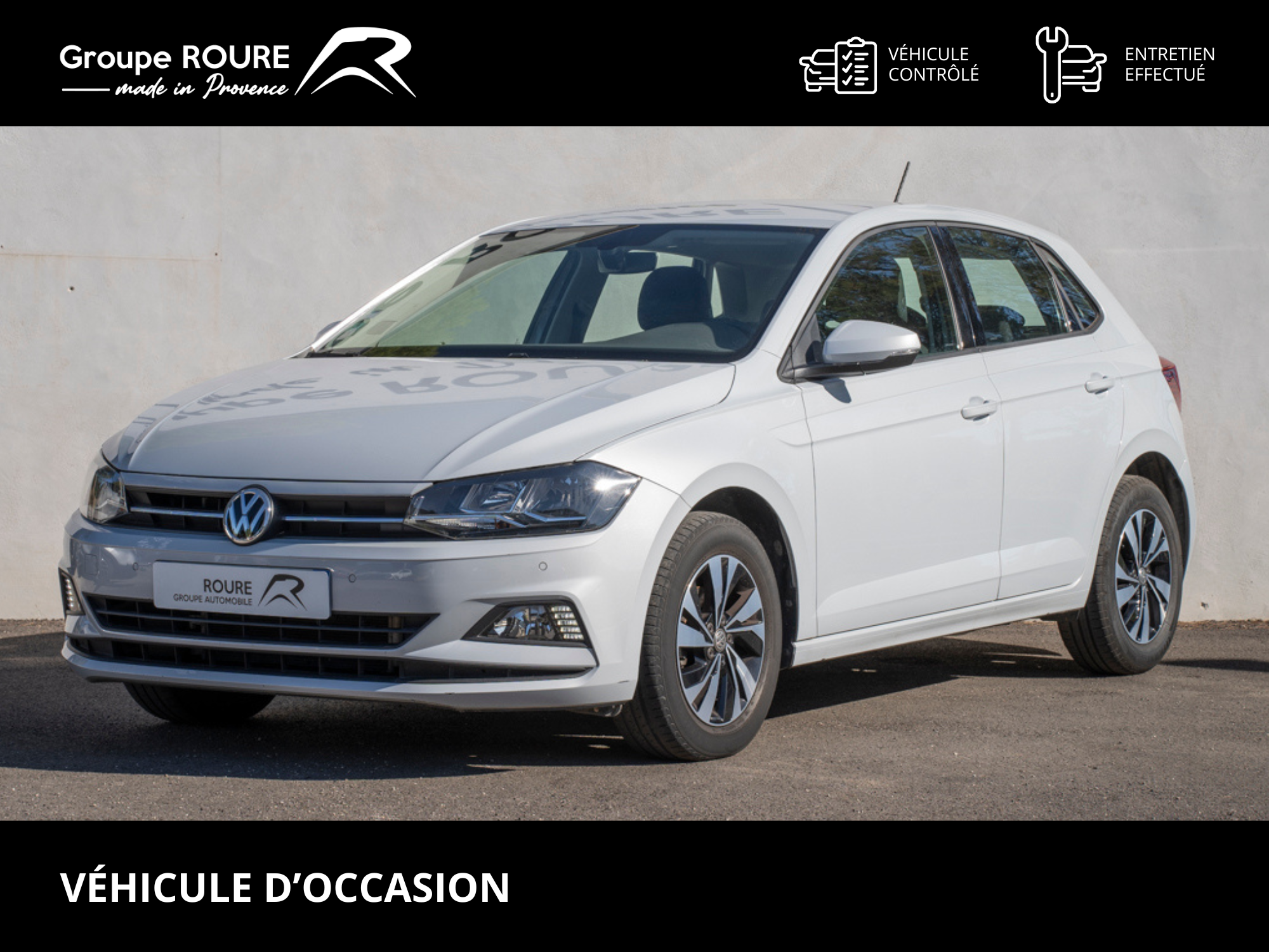 VOLKSWAGEN-POLO VI-Polo 1.0 TSI 95 S&S BVM5-Lounge Business-14990-48860-roure-automobiles