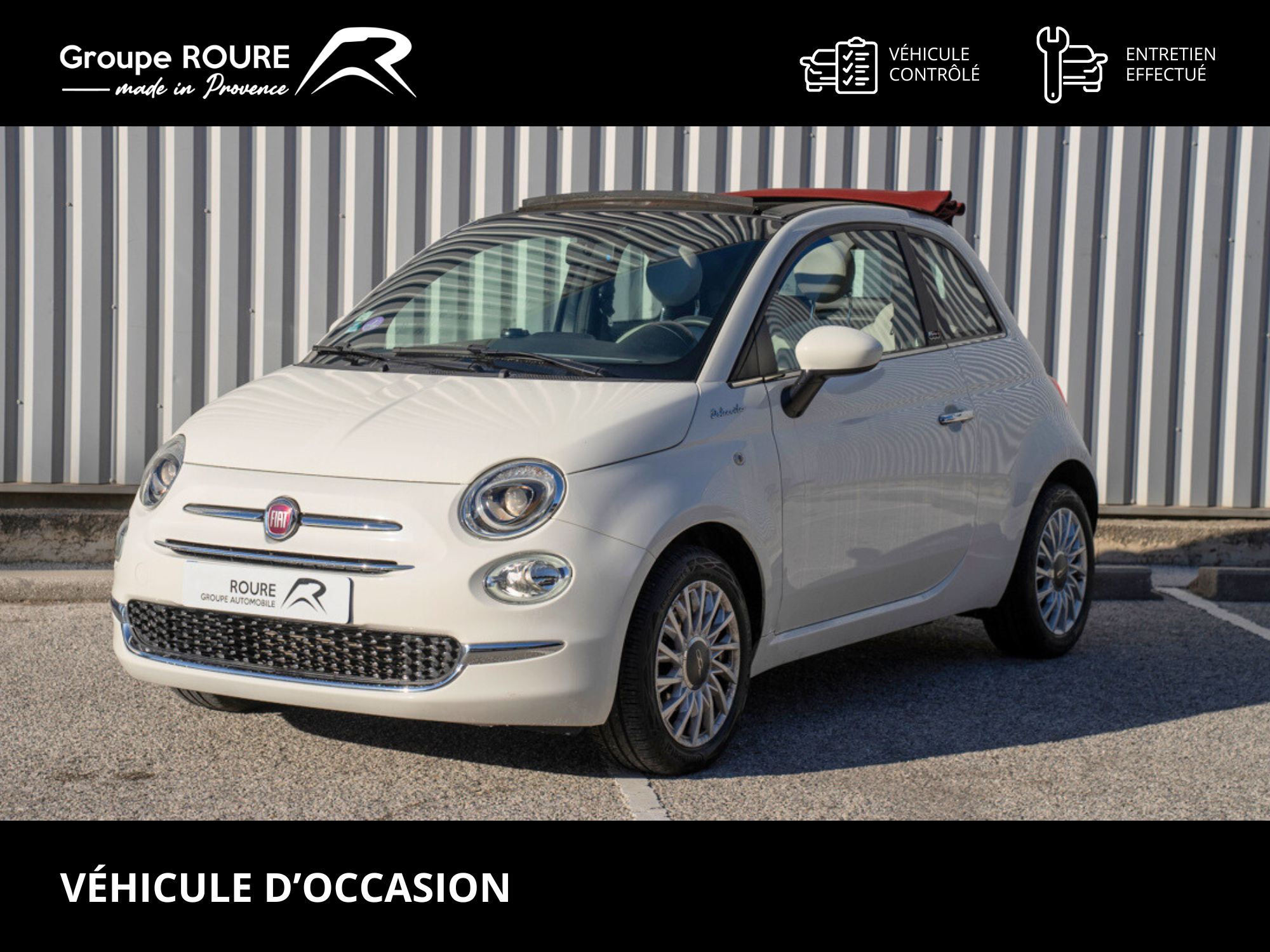 FIAT-500 II-500C 1.0 70 ch Hybride BSG S/S-Dolcevita-12490-30218-roure-automobiles