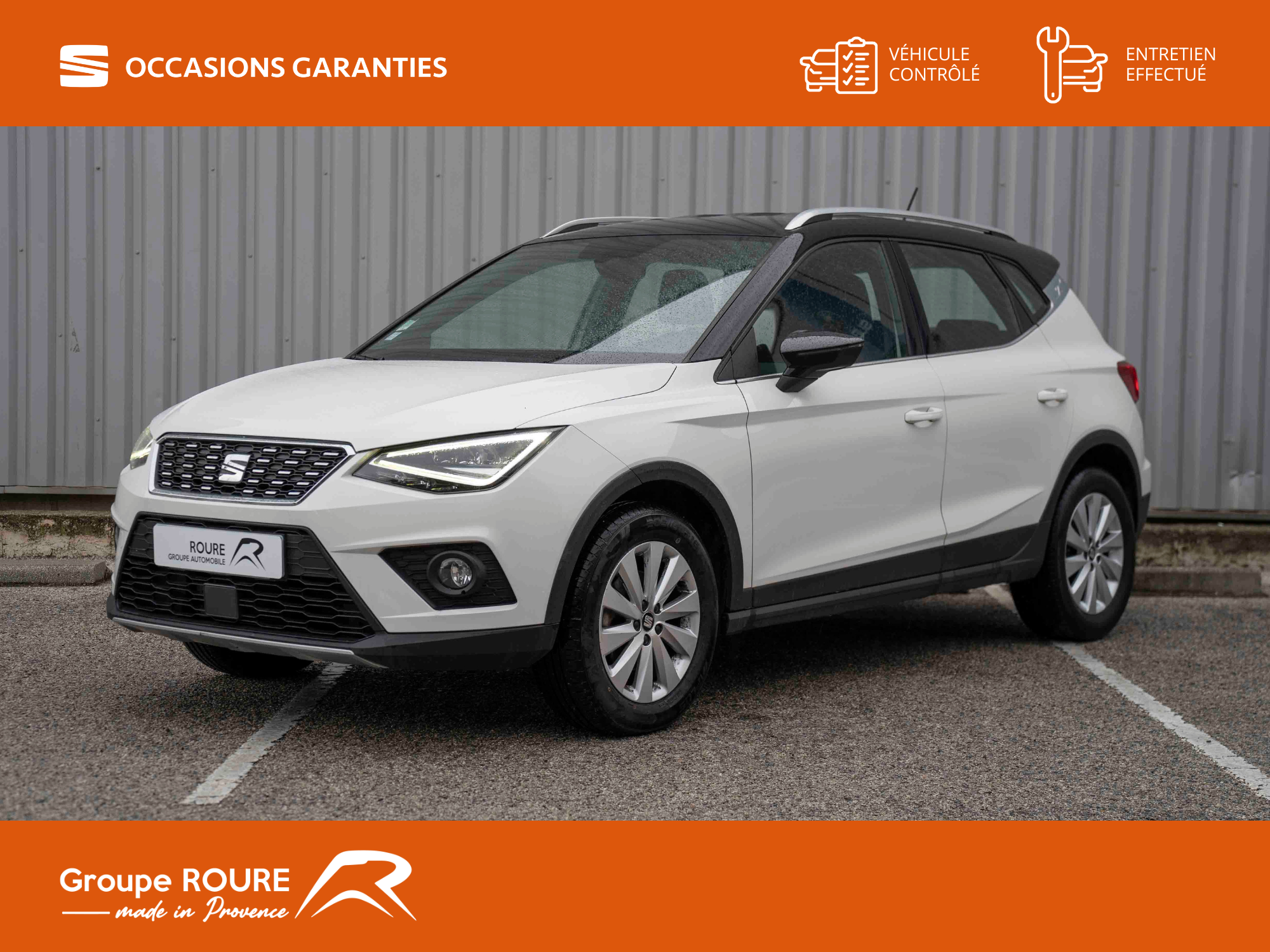 SEAT-ARONA-Arona 1.0 EcoTSI 95 ch Start/Stop BVM5-Xcellence-12490-93404-roure-automobiles